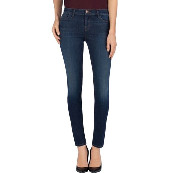 J Brand Dark Wash Skinny Jeans Cut 552 - Picture 1 of 6